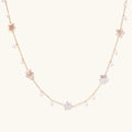 Celestial Pearl Stars Necklace