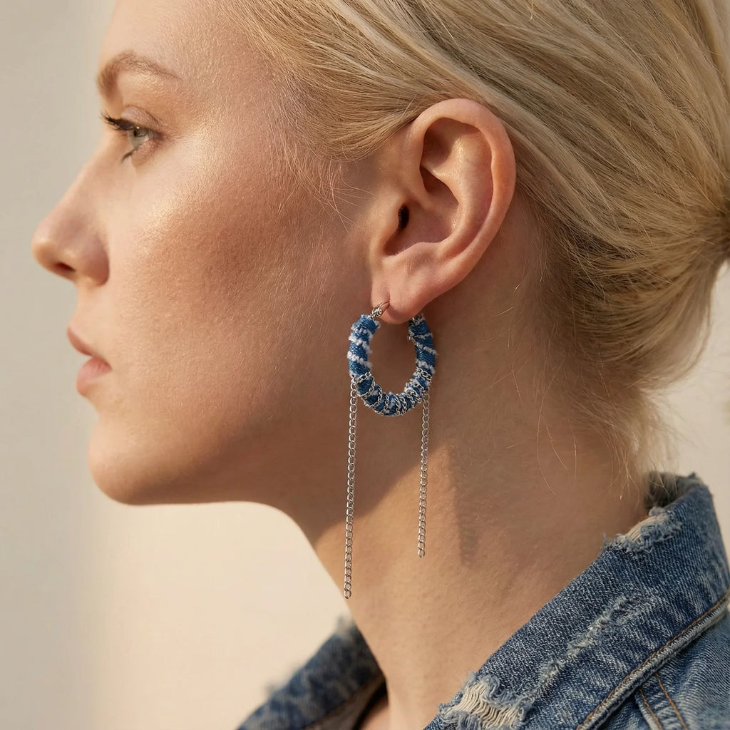 Denim Dream Hoops