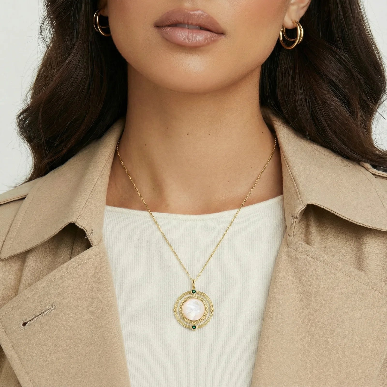 Cosmic Pearl Pendant